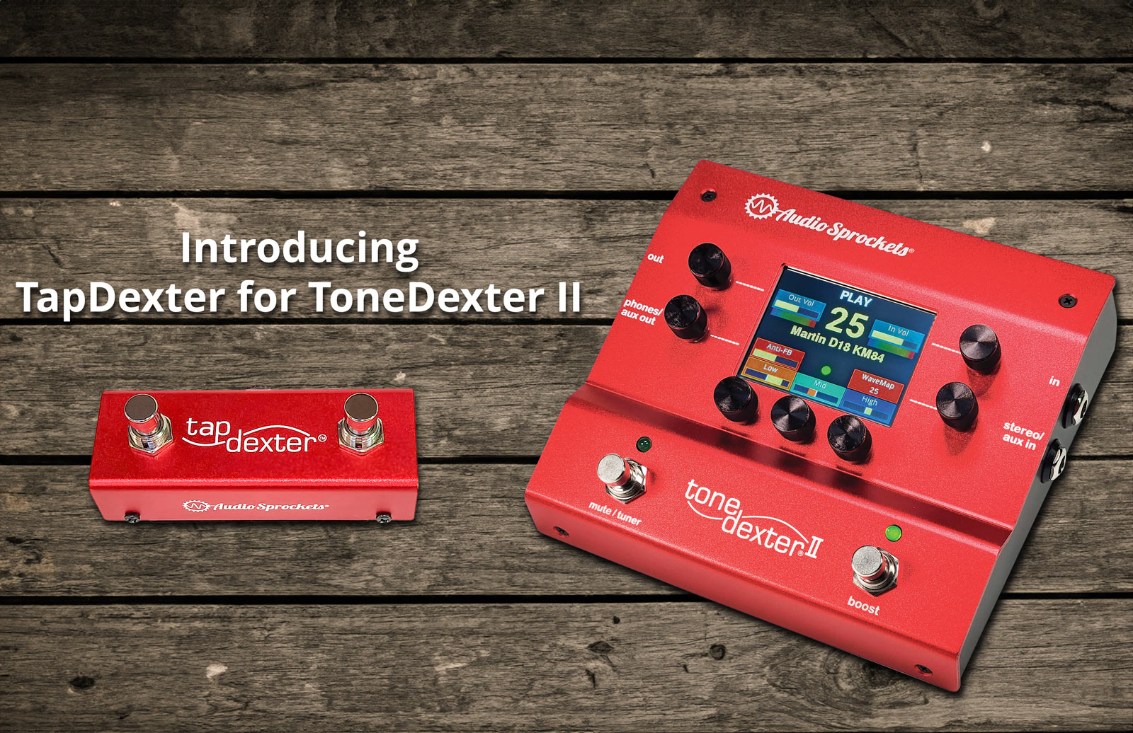 Introducing TapDexter for ToneDexter II